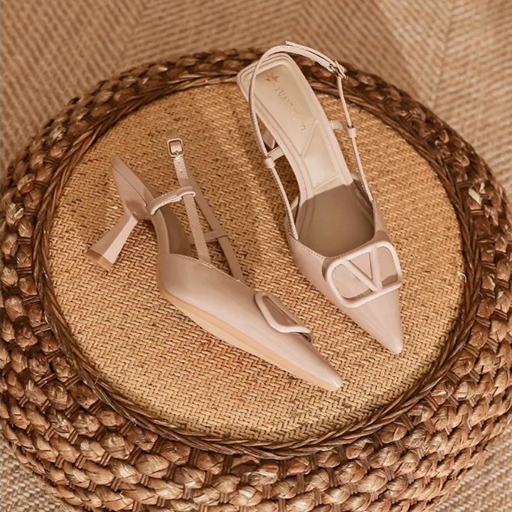 Catalina Slingback Stiletto Heel