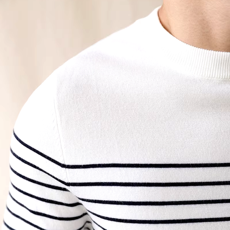 Boucle Stripe Sweater