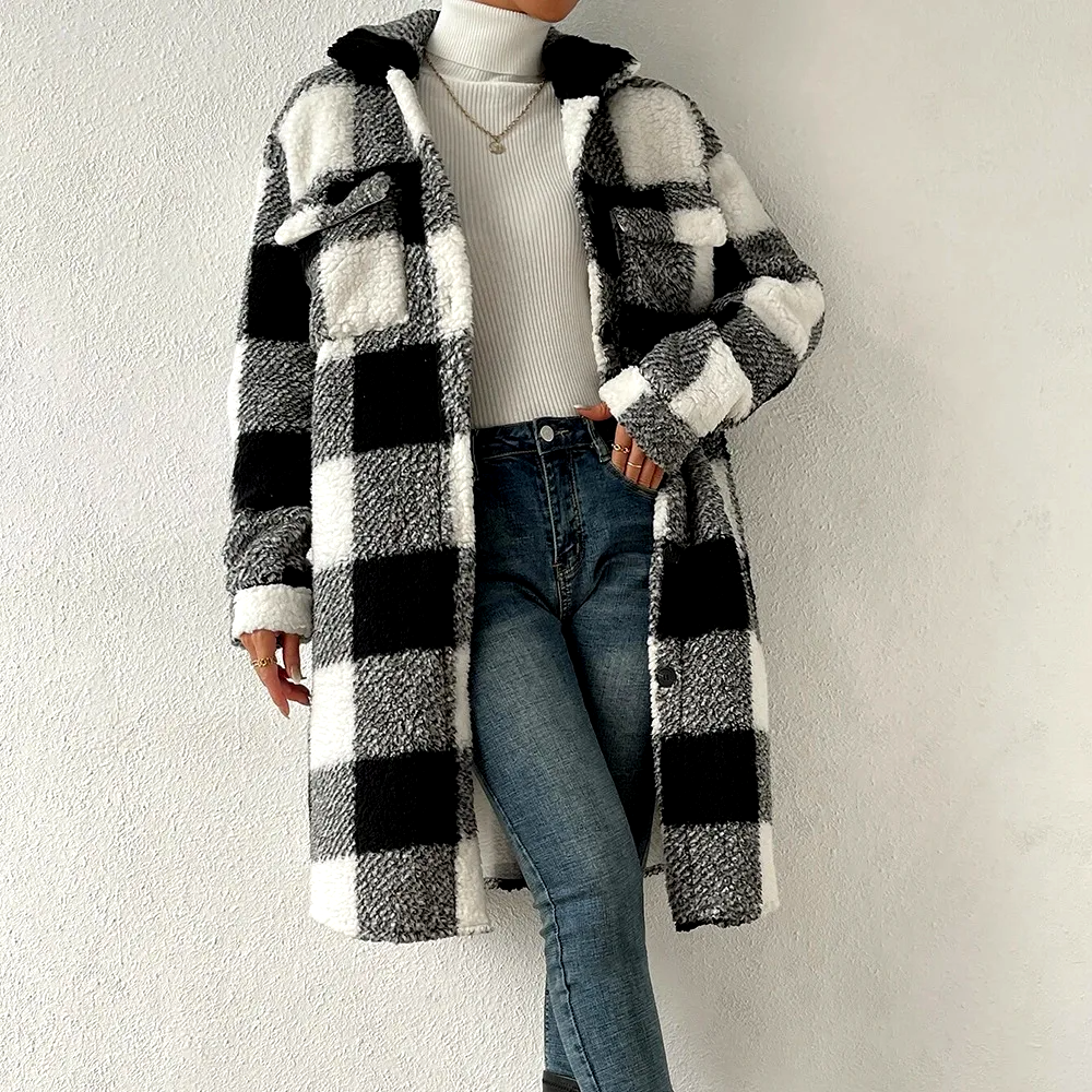 Verona Plaid Coat