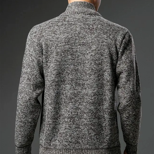 Heritage Knit Zip Cardigan