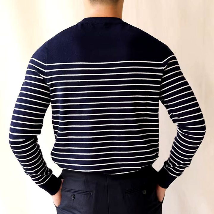 Boucle Stripe Sweater