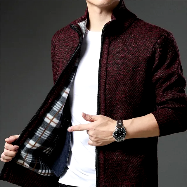 Heritage Knit Zip Cardigan