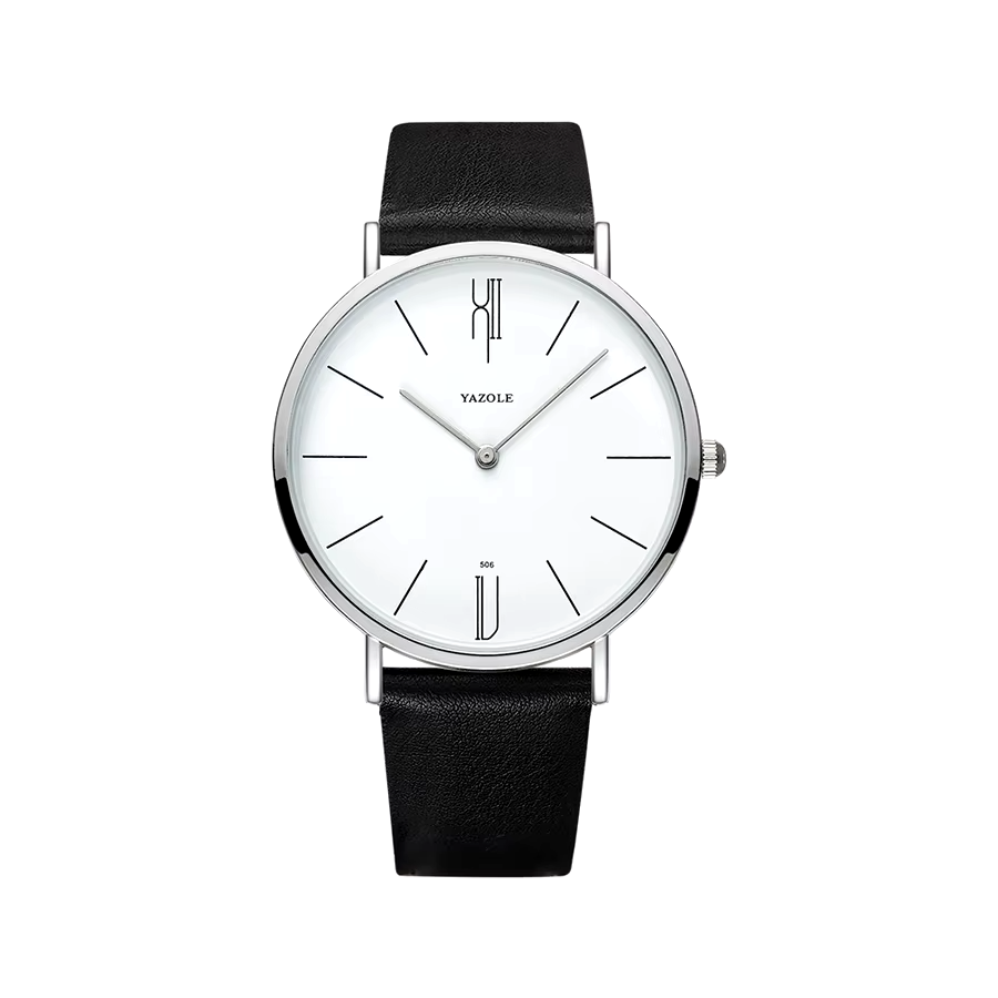 Yazole Bennett Leather Watch