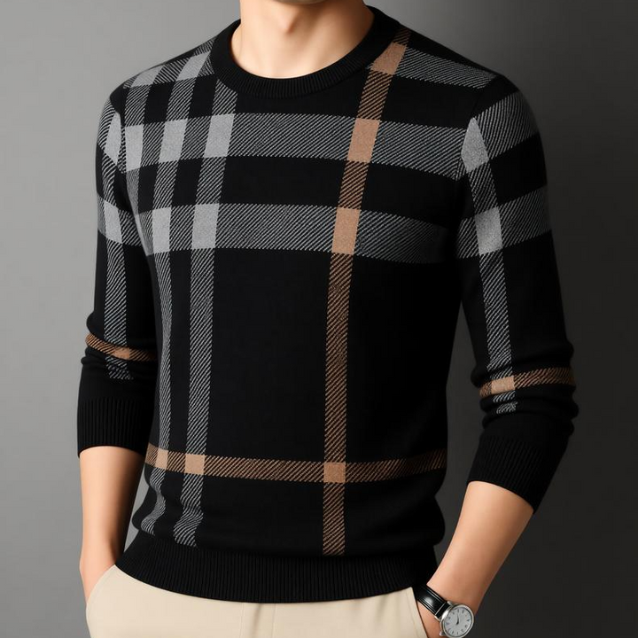 Carreaux Check Sweater