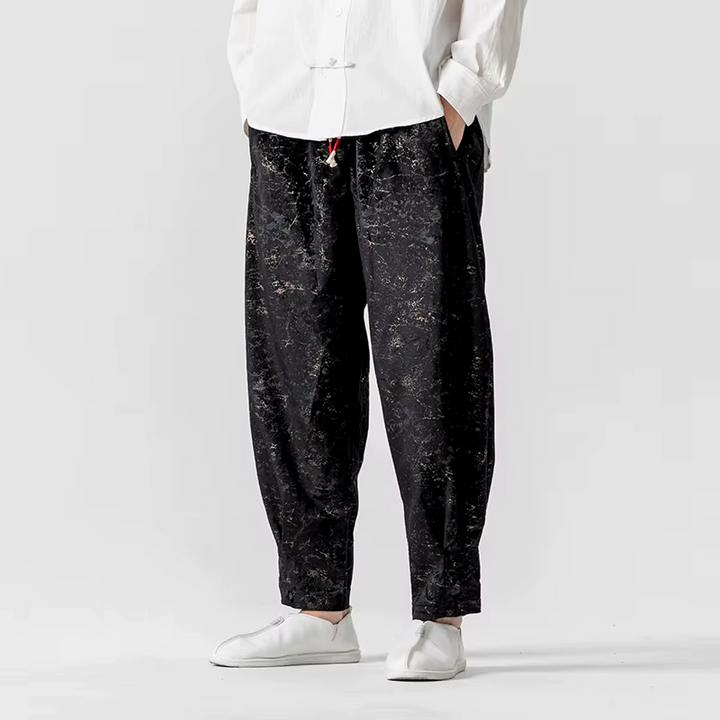 Abstract Print Sweatpants