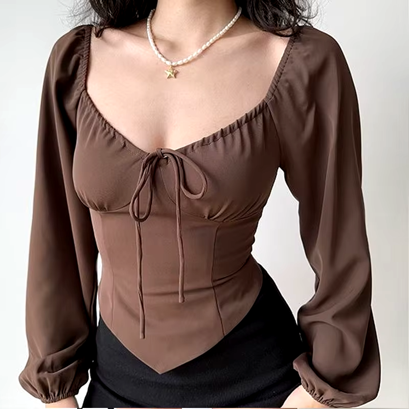 Anna Satin Corset Top
