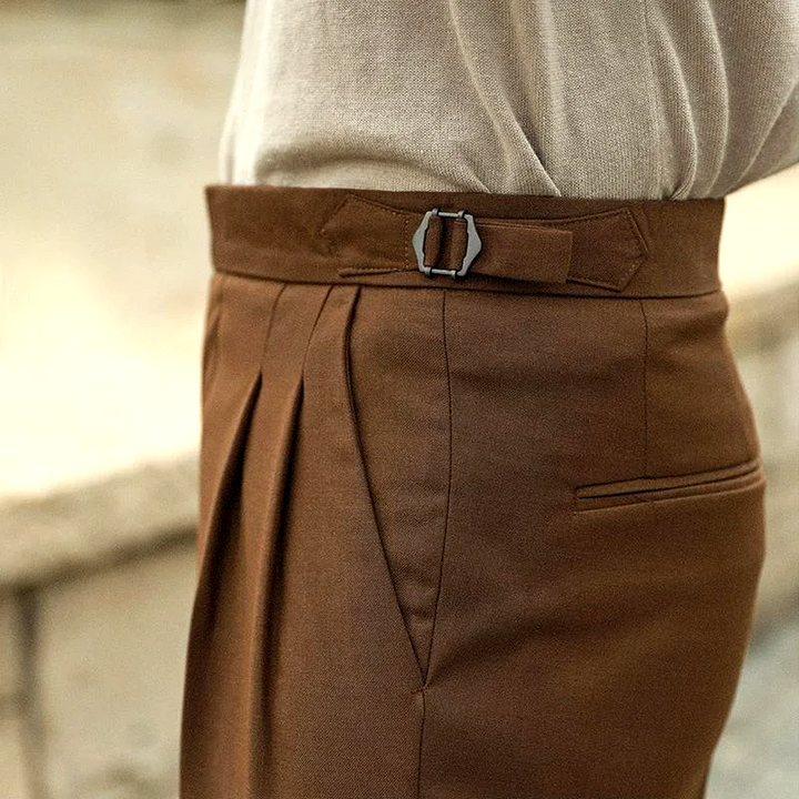 Antonios Pleated Trouser