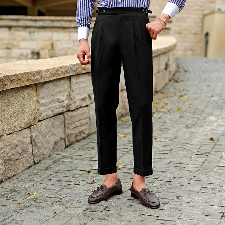 Antonios Pleated Trouser