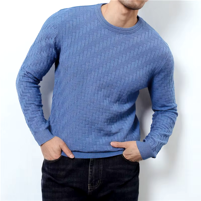 Aston Textured Pattern Sweater