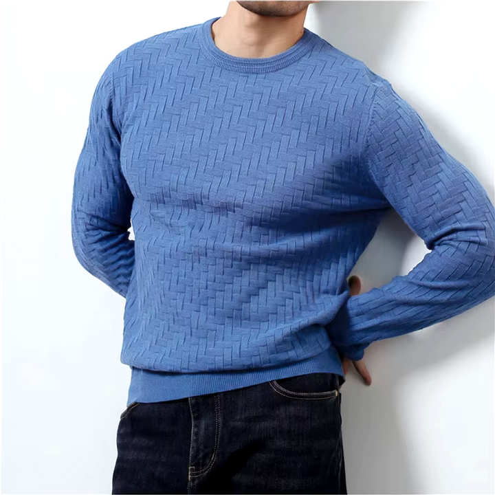 Aston Textured Pattern Sweater