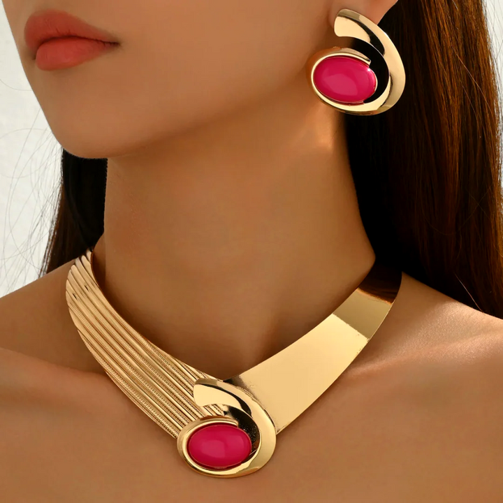 Aureus Opal Jewelry Set