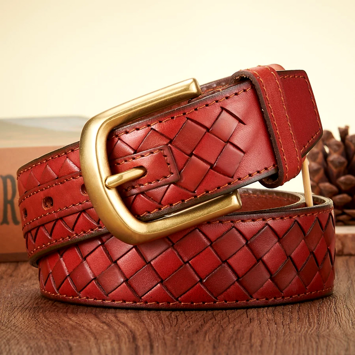 Baxter Woven Leather Belt