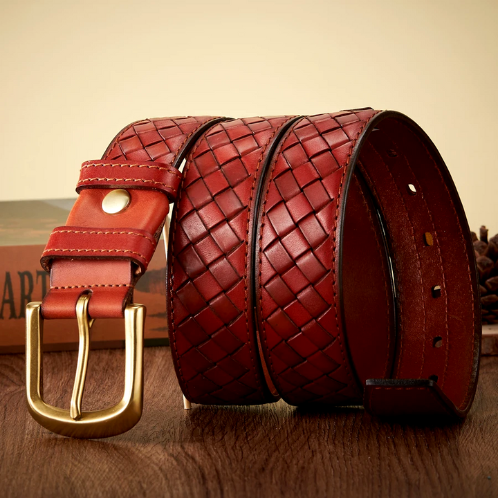 Baxter Woven Leather Belt