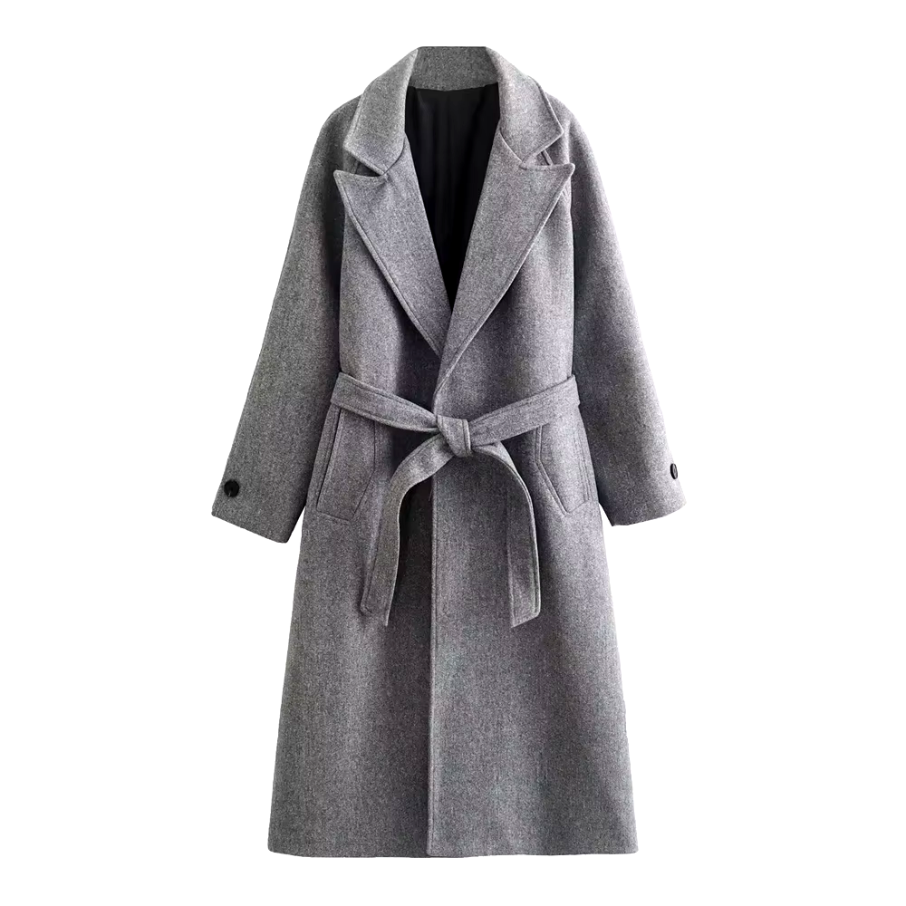 Belle Belted Wool Coat