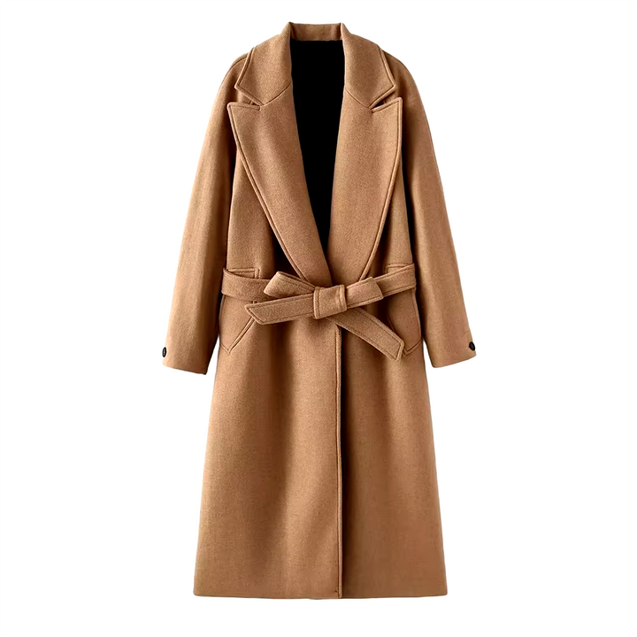 Belle Belted Wool Coat