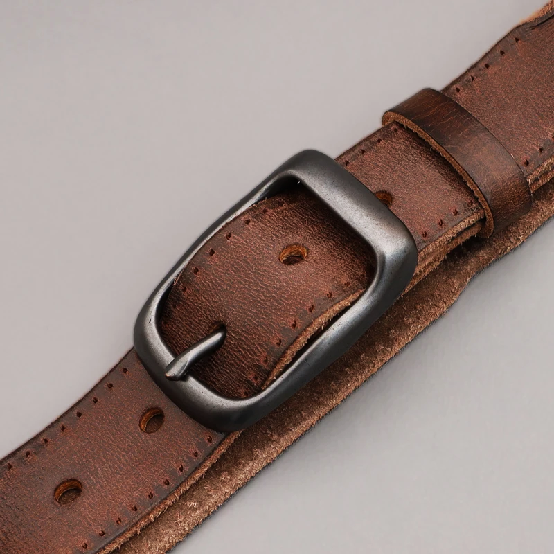 Heritage Cowskin Belt