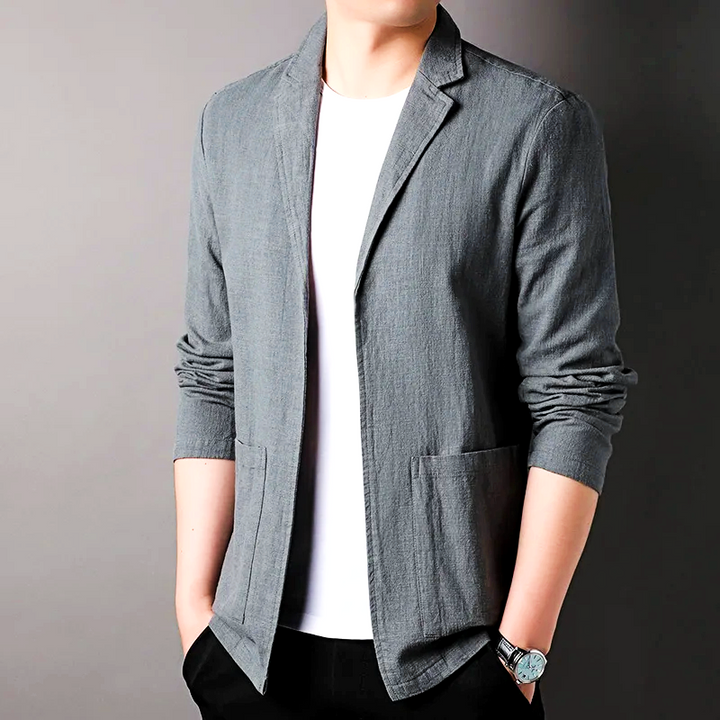 Summer Breeze Linen-Blend Blazer
