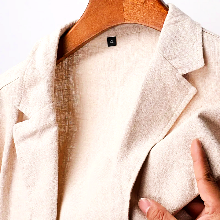 Summer Breeze Linen-Blend Blazer