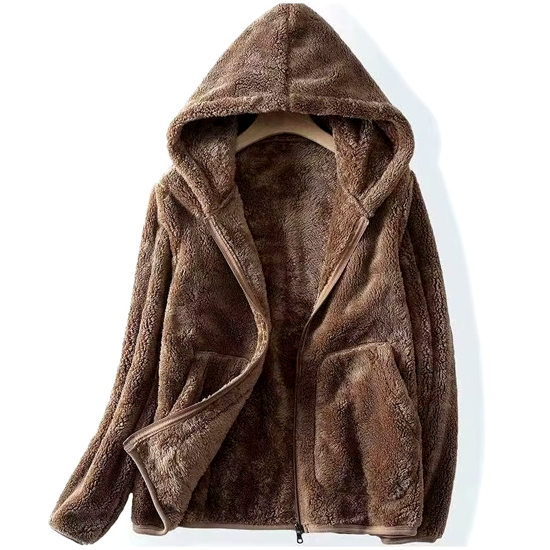 Snuggly Hooded Fleece Jacket