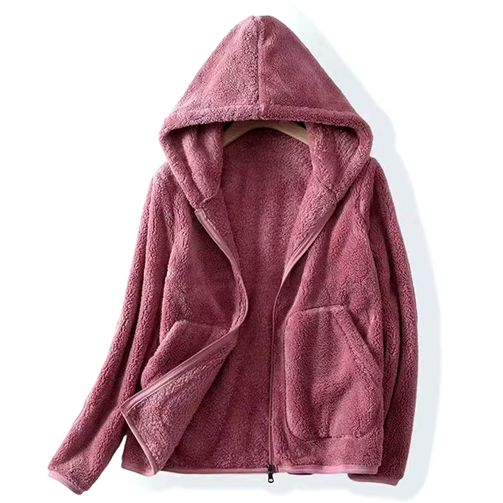 Snuggly Hooded Fleece Jacket