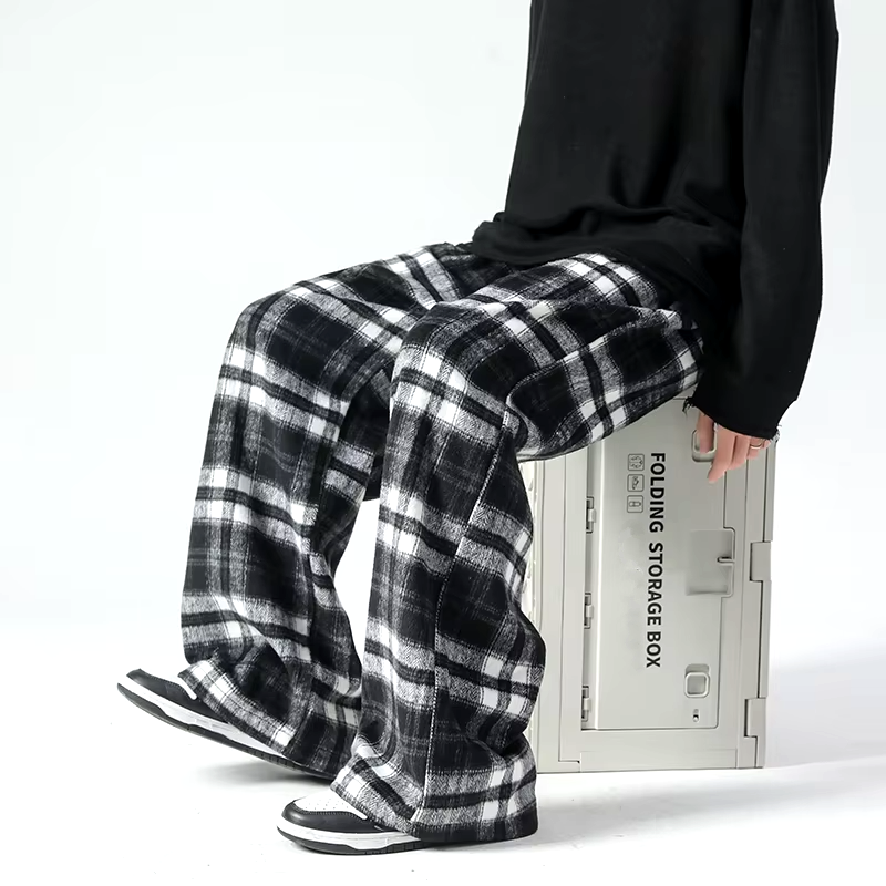 Calem Plaid Pajamas Pants