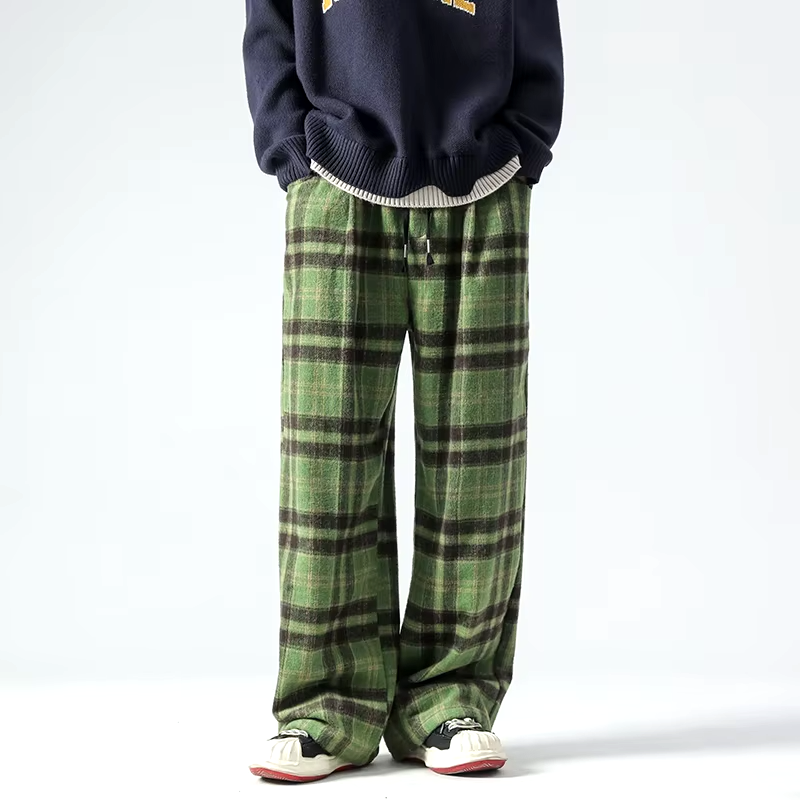 Calem Plaid Pajamas Pants