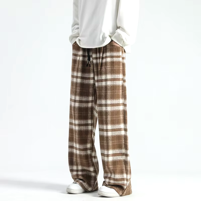 Calem Plaid Pajamas Pants