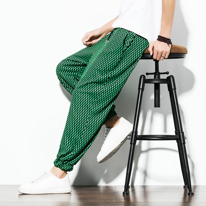 Verve Checkered Sweatpants