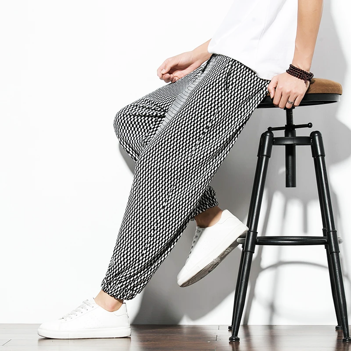 Verve Checkered Sweatpants