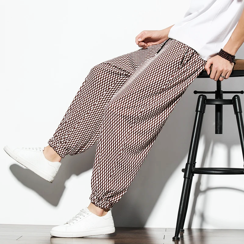 Verve Checkered Sweatpants