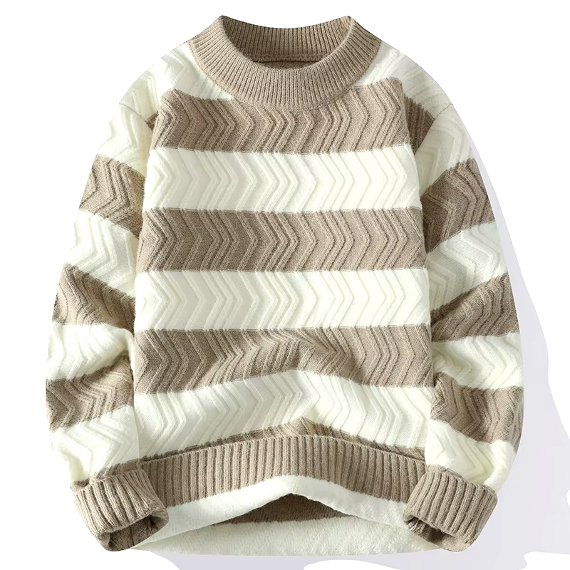 Chevron Striped Sweater
