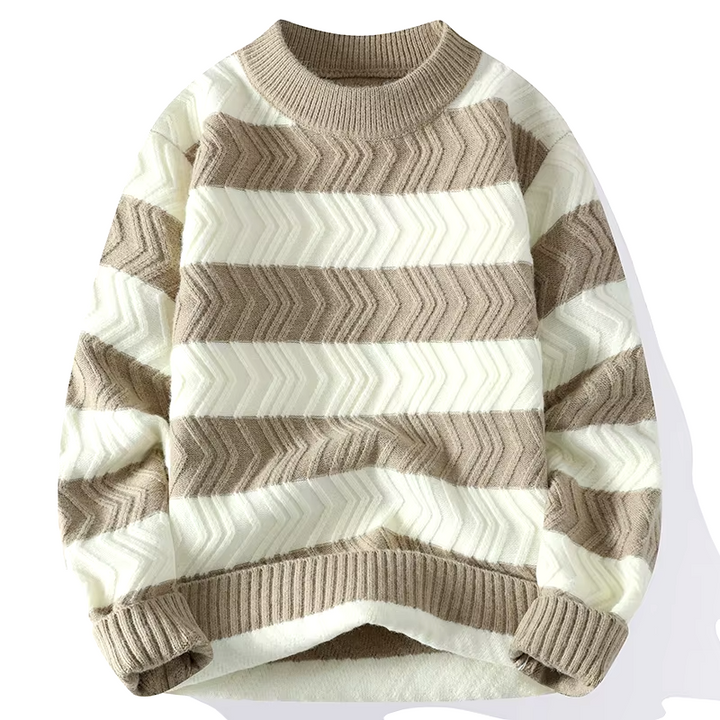 Chevron Striped Sweater