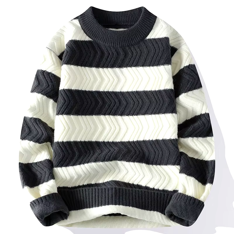 Chevron Striped Sweater