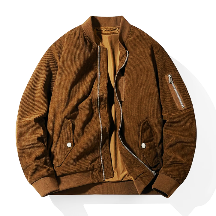 Iceman Corduroy Bomber Jacket