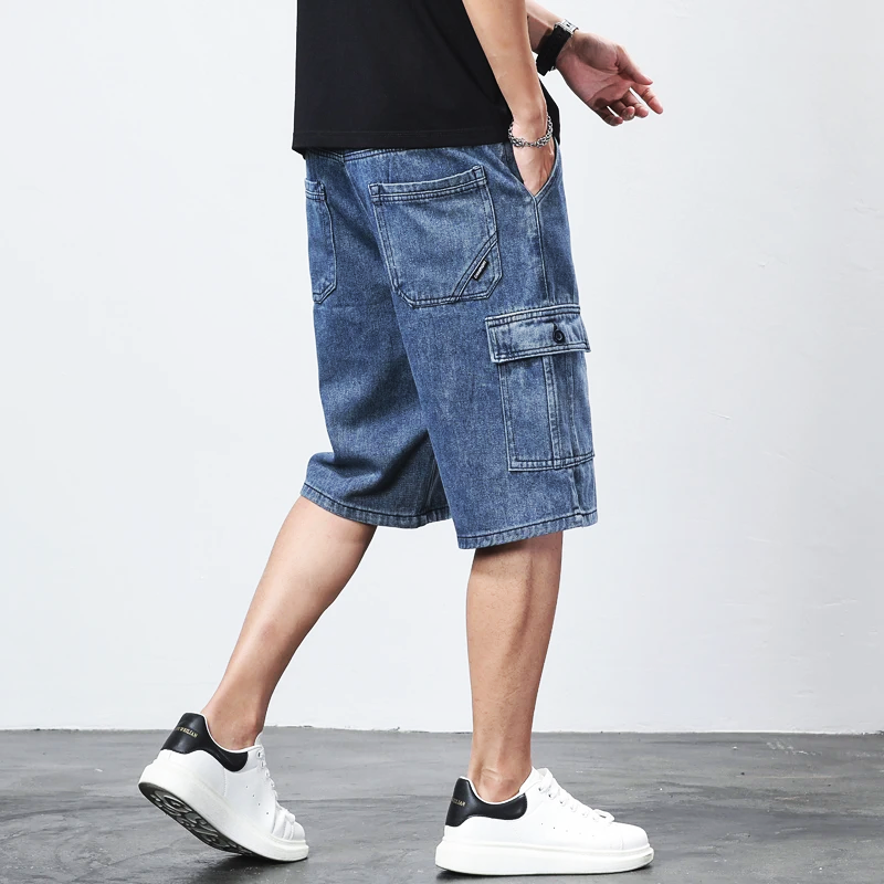 Denver Denim Cargo Shorts