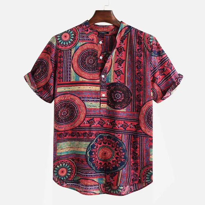 Ethnic Cotton Men Shirt