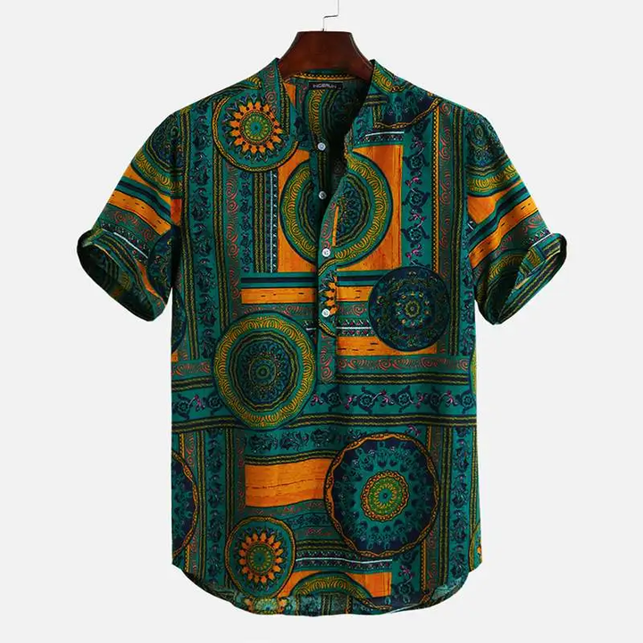 Ethnic Cotton Men Shirt