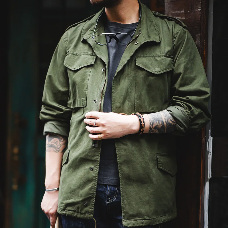 Military Green Field Jacket