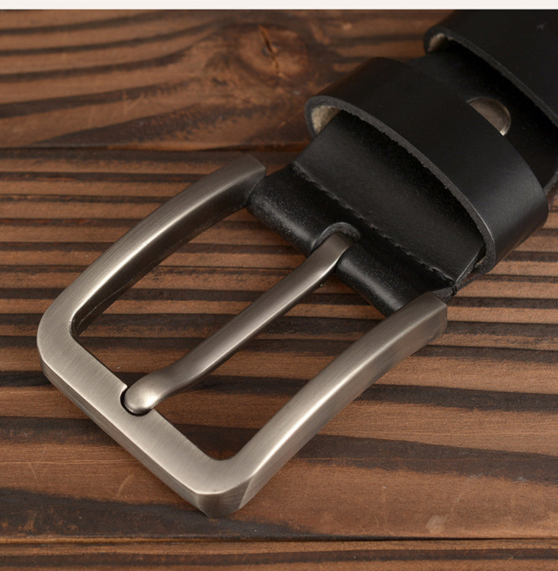 Justin Carved Genuine Cow Leather Belt For Men