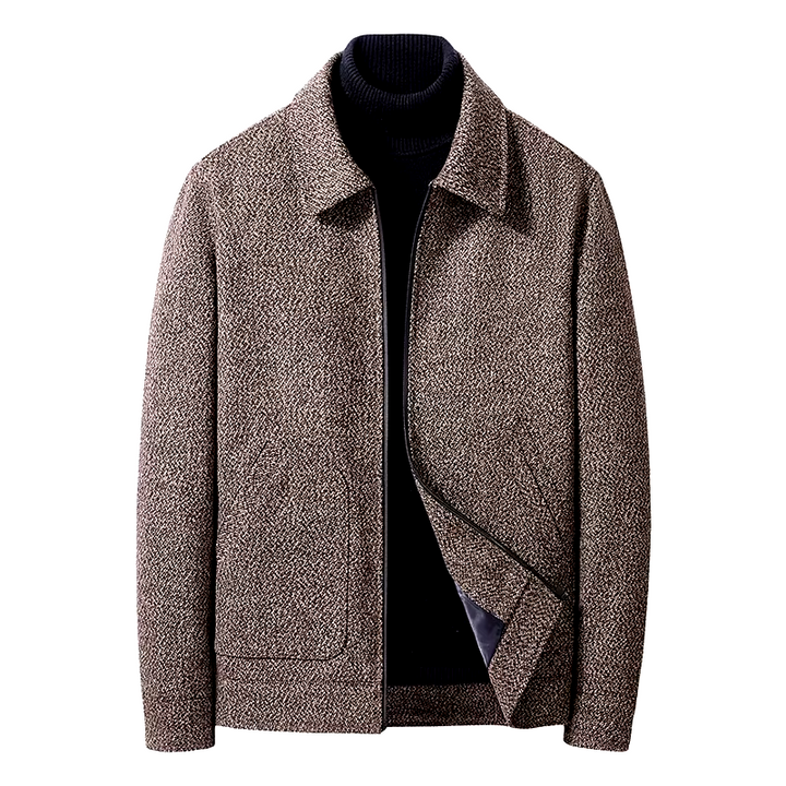Heritage Herringbone Wool Jacket