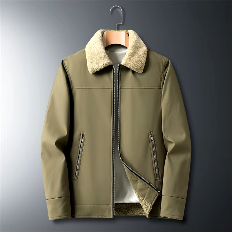 Hudson Sherpa Lined Jacket