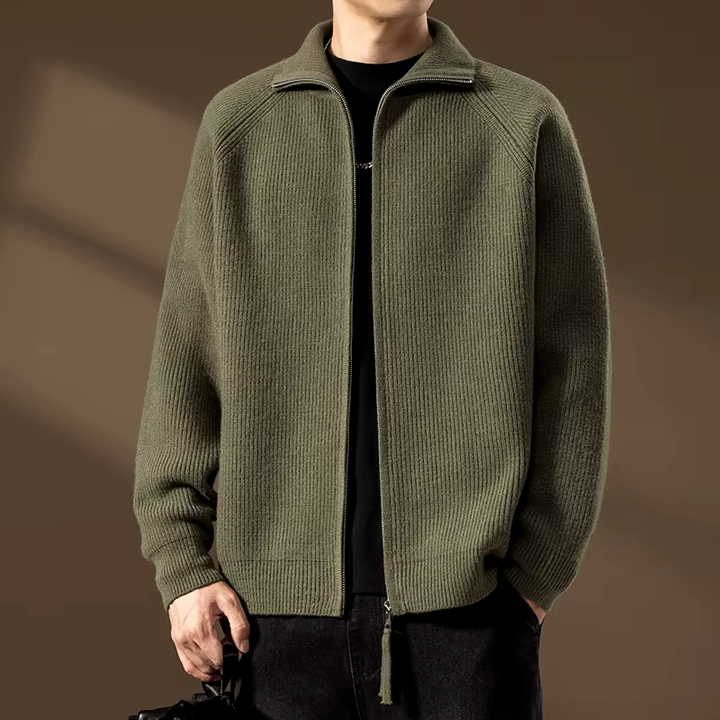 Inuit Wool Full Zip Sweater