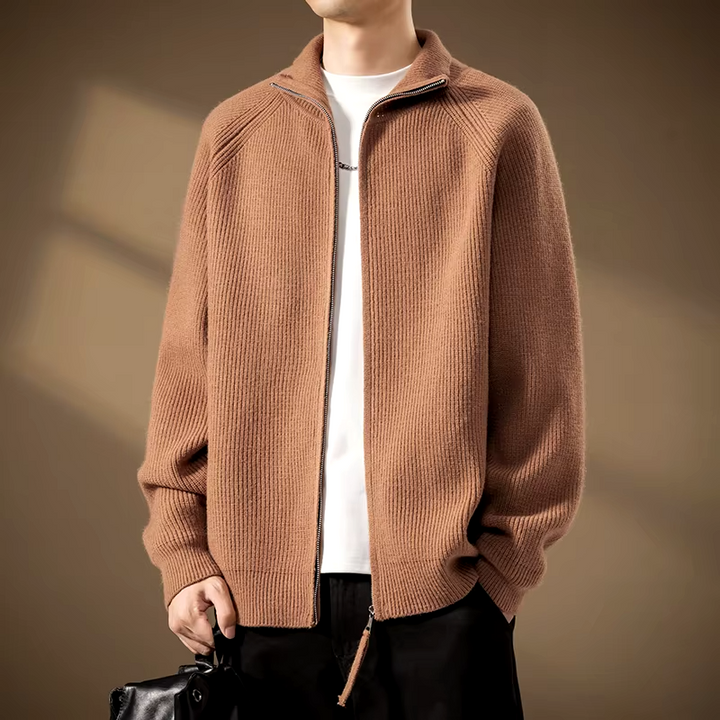 Inuit Wool Full Zip Sweater