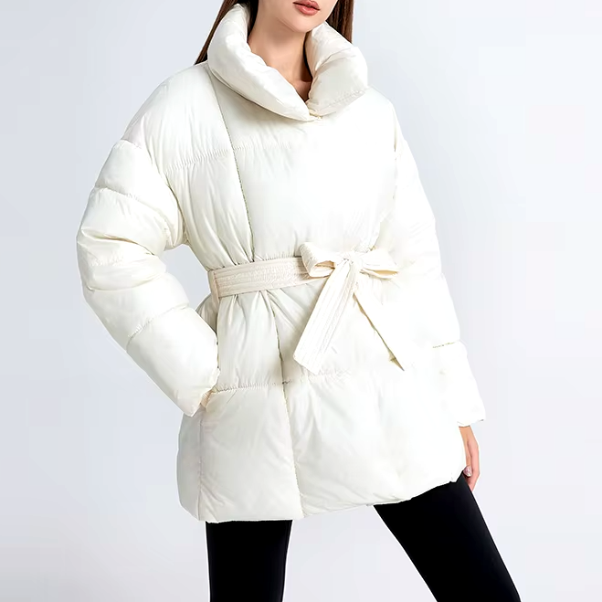 Isabella Quilted Puffer Coat