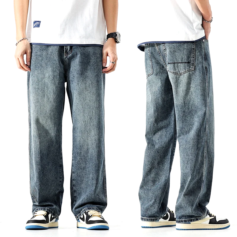 Ethan Stone-Wash Denim Jeans