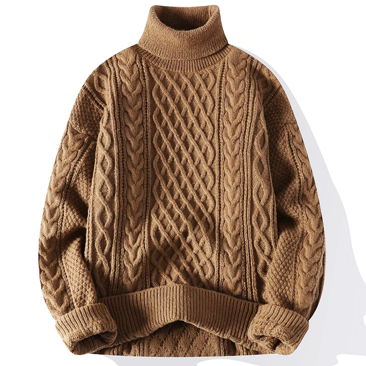 KnitLuxe Cozy Crafted Pullover