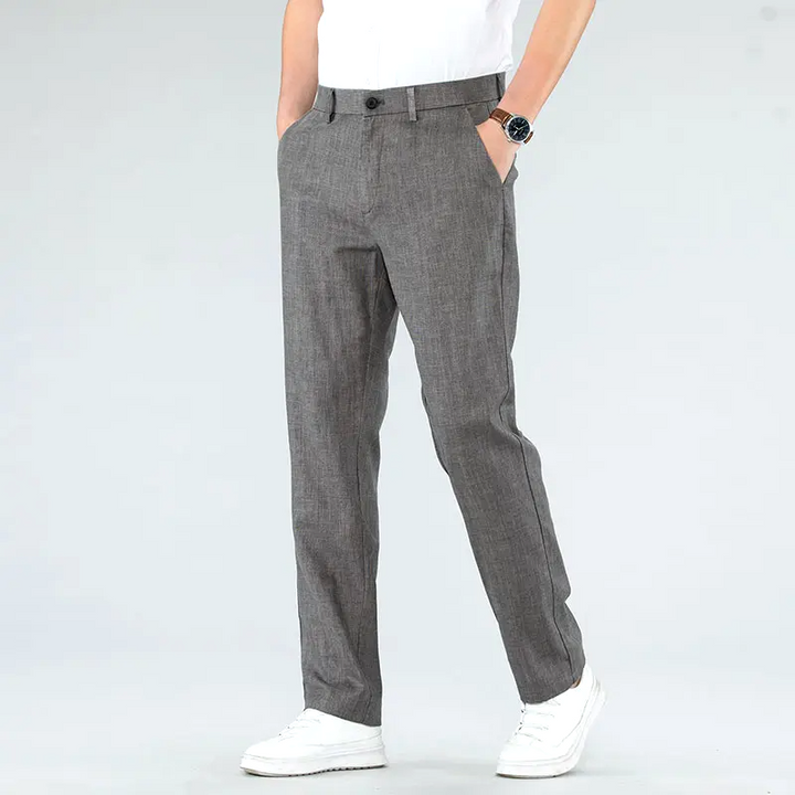Mocha Linen Pants