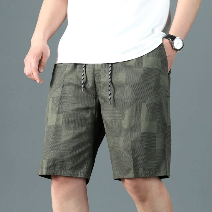 Monet Printed Summer Shorts