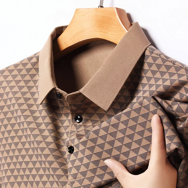 Ice Silk Comfort Polo Tshirt