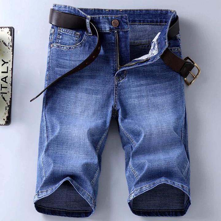 Rivet Fade Denim Short